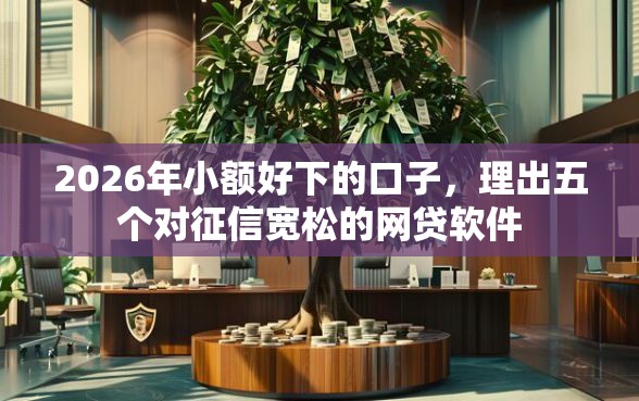 2026年小额好下的口子，理出五个对征信宽松的网贷软件