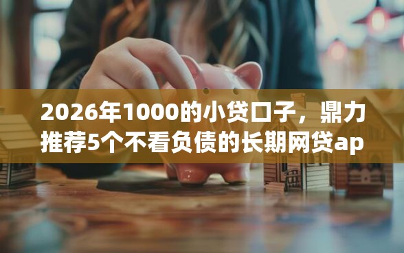 2026年1000的小贷口子，鼎力推荐5个不看负债的长期网贷app