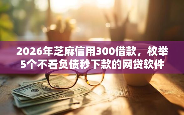 2026年芝麻信用300借款，枚举5个不看负债秒下款的网贷软件