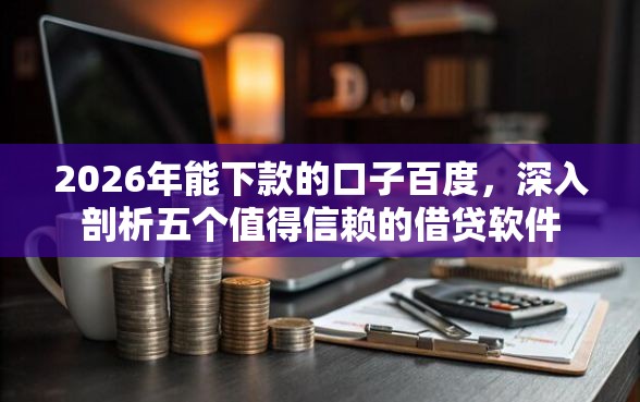 2026年能下款的口子百度，深入剖析五个值得信赖的借贷软件