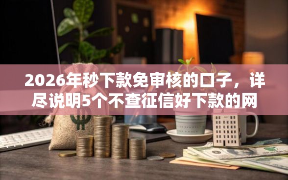 2026年秒下款免审核的口子，详尽说明5个不查征信好下款的网贷平台