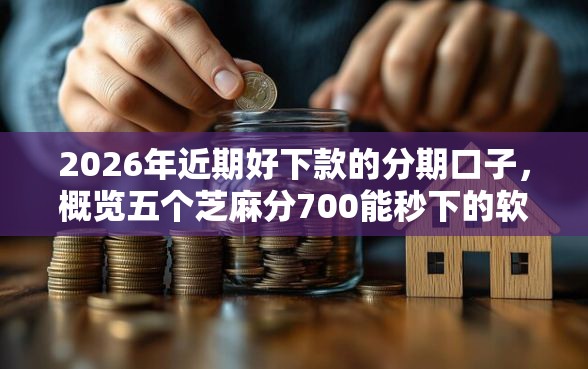 2026年近期好下款的分期口子，概览五个芝麻分700能秒下的软件