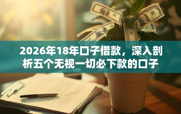 2026年18年口子借款，深入剖析五个无视一切必下款的口子