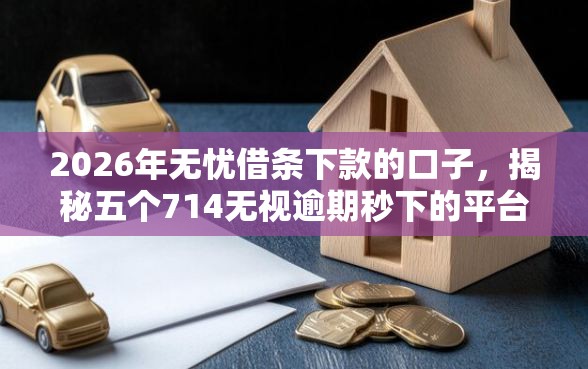 2026年无忧借条下款的口子，揭秘五个714无视逾期秒下的平台