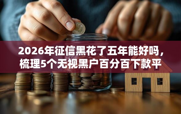 2026年征信黑花了五年能好吗，梳理5个无视黑户百分百下款平台