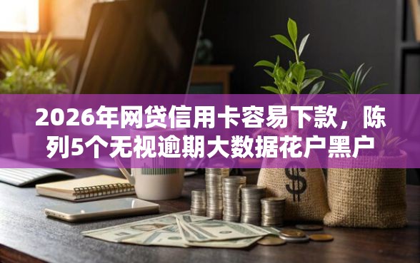 2026年网贷信用卡容易下款，陈列5个无视逾期大数据花户黑户软件