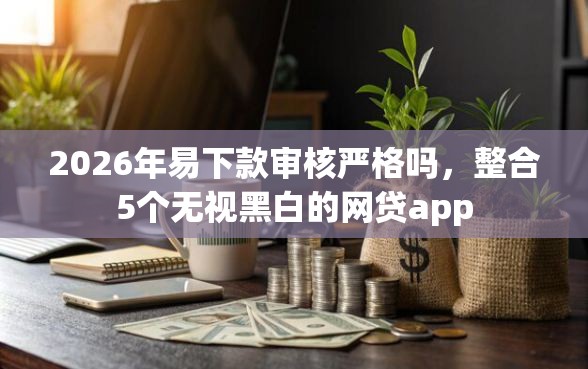 2026年易下款审核严格吗，整合5个无视黑白的网贷app
