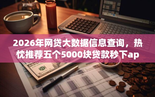 2026年网贷大数据信息查询，热忱推荐五个5000块贷款秒下app