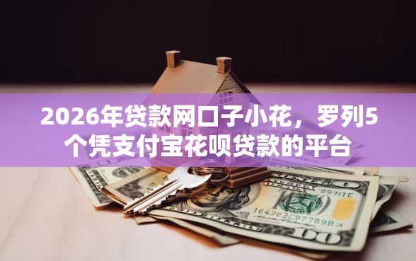 2026年贷款网口子小花，罗列5个凭支付宝花呗贷款的平台