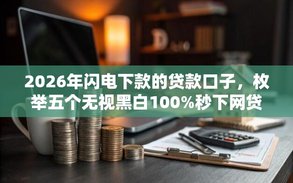 2026年闪电下款的贷款口子，枚举五个无视黑白100%秒下网贷