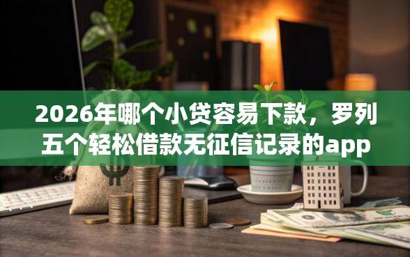 2026年哪个小贷容易下款，罗列五个轻松借款无征信记录的app