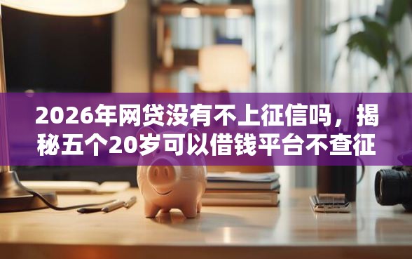 2026年网贷没有不上征信吗，揭秘五个20岁可以借钱平台不查征信的平台