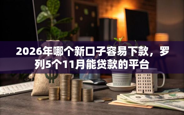 2026年哪个新口子容易下款，罗列5个11月能贷款的平台