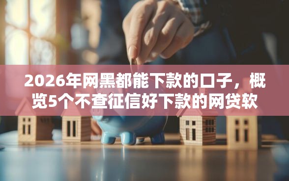 2026年网黑都能下款的口子，概览5个不查征信好下款的网贷软件