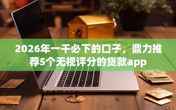 2026年一千必下的口子，鼎力推荐5个无视评分的贷款app