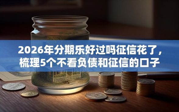 2026年分期乐好过吗征信花了，梳理5个不看负债和征信的口子