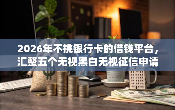2026年不挑银行卡的借钱平台，汇整五个无视黑白无视征信申请就下款的app