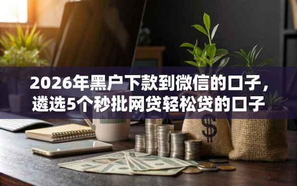 2026年黑户下款到微信的口子，遴选5个秒批网贷轻松贷的口子