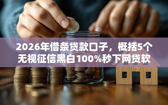 2026年借条贷款口子,概括5个无视征信黑白100%秒下网贷软件 2026年借条贷款口子,概括5个无视征信黑白100%秒下网贷软件