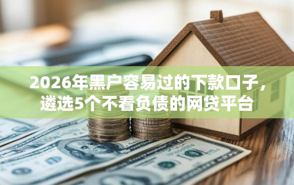 2026年黑户容易过的下款口子，遴选5个不看负债的网贷平台