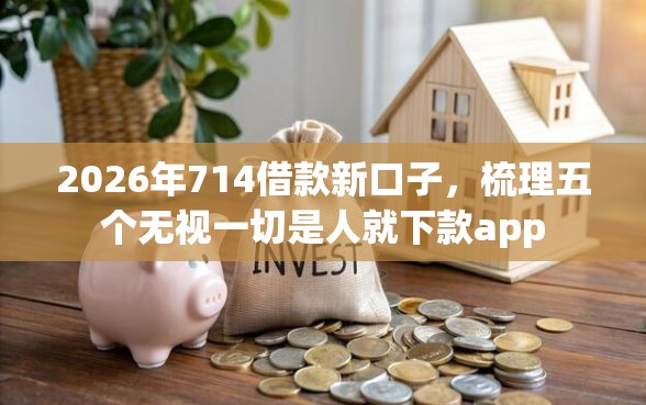 2026年714借款新口子，梳理五个无视一切是人就下款app