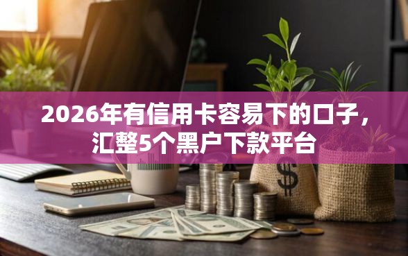 2026年有信用卡容易下的口子，汇整5个黑户下款平台