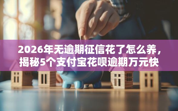 2026年无逾期征信花了怎么养,揭秘5个支付宝花呗逾期万元快速贷款口子 2026年无逾期征信花了怎么养,揭秘5个支付宝花呗逾期万元快速贷款口子