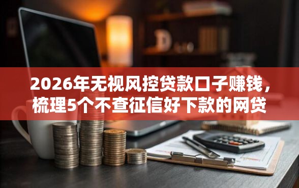 2026年无视风控贷款口子赚钱，梳理5个不查征信好下款的网贷软件