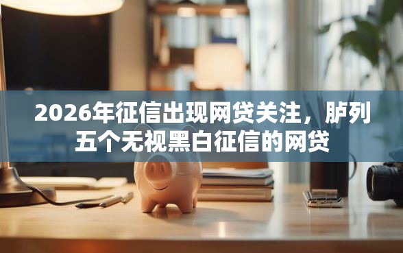 2026年征信出现网贷关注，胪列五个无视黑白征信的网贷