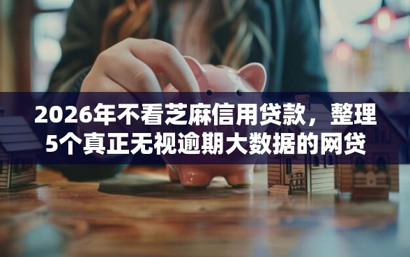 2026年不看芝麻信用贷款，整理5个真正无视逾期大数据的网贷软件