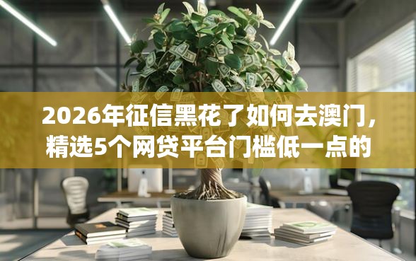 2026年征信黑花了如何去澳门，精选5个网贷平台门槛低一点的app