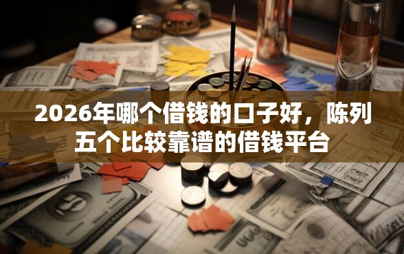 2026年哪个借钱的口子好，陈列五个比较靠谱的借钱平台