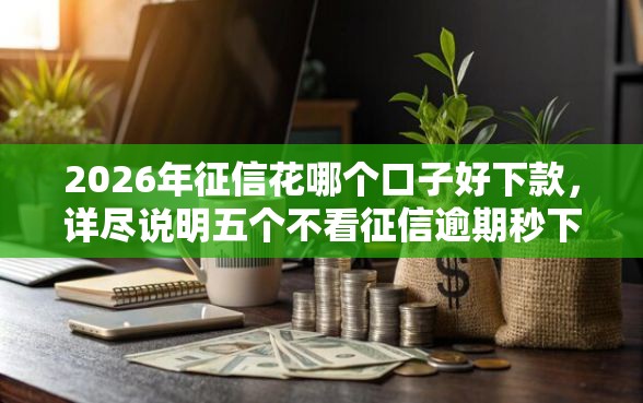 2026年征信花哪个口子好下款，详尽说明五个不看征信逾期秒下款的贷款