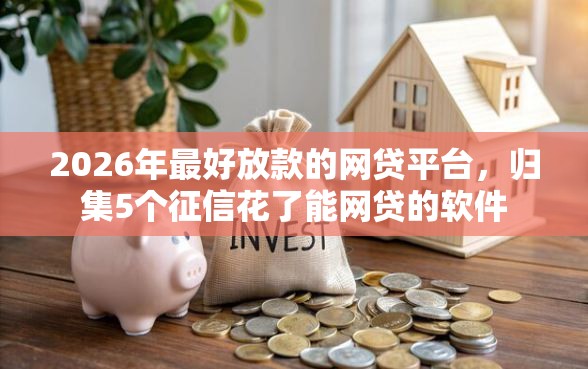 2026年最好放款的网贷平台，归集5个征信花了能网贷的软件