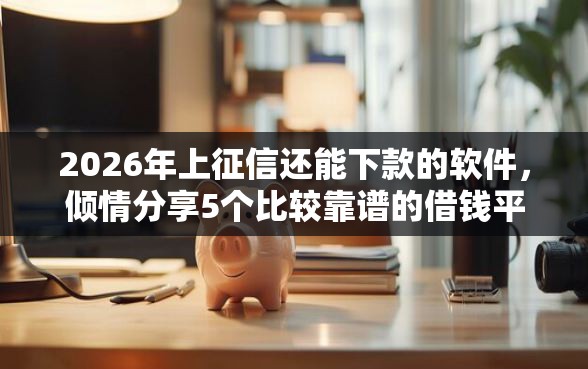2026年上征信还能下款的软件，倾情分享5个比较靠谱的借钱平台