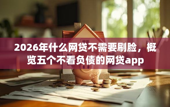 2026年什么网贷不需要刷脸，概览五个不看负债的网贷app