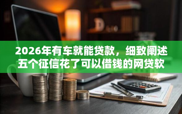 2026年有车就能贷款，细致阐述五个征信花了可以借钱的网贷软件