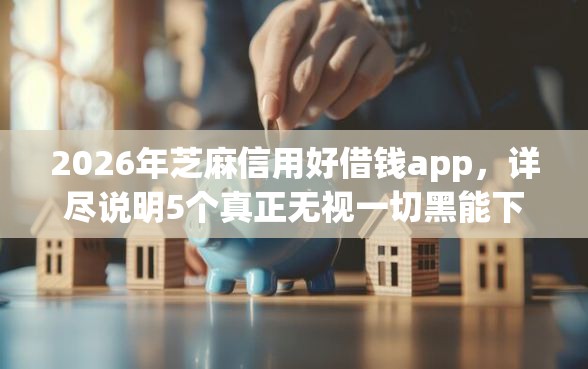 2026年芝麻信用好借钱app，详尽说明5个真正无视一切黑能下款口子