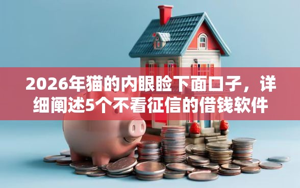 2026年猫的内眼睑下面口子，详细阐述5个不看征信的借钱软件