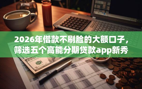 2026年借款不刷脸的大额口子，筛选五个高能分期贷款app新秀