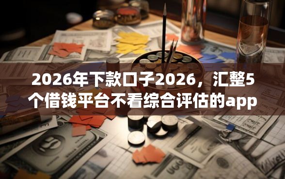 2026年下款口子2026，汇整5个借钱平台不看综合评估的app