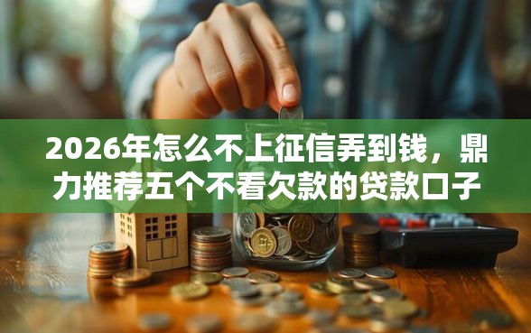 2026年怎么不上征信弄到钱，鼎力推荐五个不看欠款的贷款口子