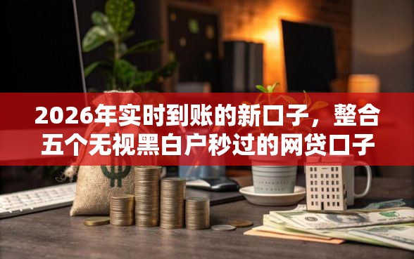 2026年实时到账的新口子，整合五个无视黑白户秒过的网贷口子