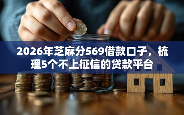 2026年芝麻分569借款口子，梳理5个不上征信的贷款平台