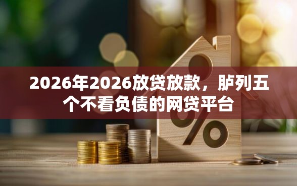 2026年2026放贷放款，胪列五个不看负债的网贷平台