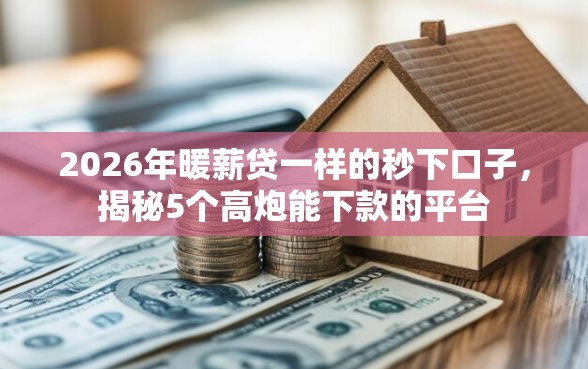 2026年暖薪贷一样的秒下口子，揭秘5个高炮能下款的平台