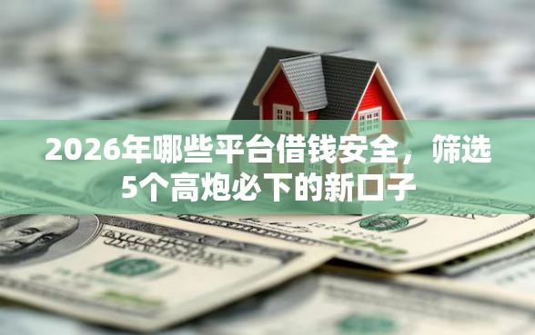2026年哪些平台借钱安全，筛选5个高炮必下的新口子