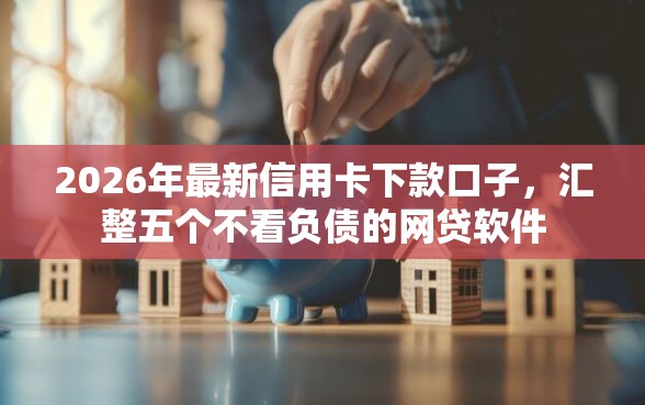 2026年最新信用卡下款口子，汇整五个不看负债的网贷软件