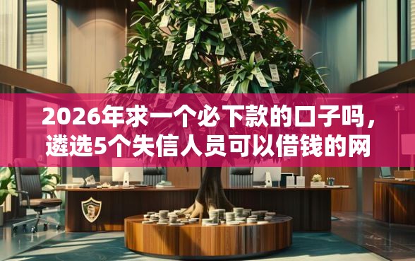 2026年求一个必下款的口子吗，遴选5个失信人员可以借钱的网贷口子