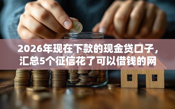 2026年现在下款的现金贷口子，汇总5个征信花了可以借钱的网贷口子